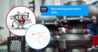 Prawidłowy poziom oleju w silniku ma znaczenie !!! Zbyt niski wiadomo. 😬 Zbyt wysoki blokuje spływ oleju z turbosprężarki powodując wycieki oleju. Dlatego Turbiś radzi: Dbaj o właściwy poziom oleju w silniku.